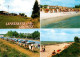 73933207 Groemitz_Ostseebad Lensterstrand Reitgruppe Korbstrand Strandpartie - Groemitz