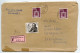 Germany, West 1980's Insured V-Label Cover; Bremen To Worms-Abenheim; Mix Of Berlin Stamps - Storia Postale