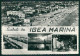 Rimini Bellaria Igea Marina Saluti Da PIEGA Foto FG Cartolina KB1303 - Rimini