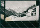 Aosta Valgrisenche Bonne Di Nevicata MACCHIA Foto FG Cartolina KB1491 - Aosta