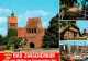 73931003 Bad_Zwischenahn Kirche Uferpromenade Ammerlaender Bauernhaus Kurgebiet  - Bad Zwischenahn