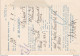 1944 RSI - N° 511 Lire 3 Coppia+20 C. N° 504 Su Stampato Raccomandato Viaggiat - Entiers Postaux