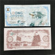 China Banknote Collection ，Dragon And Phoenix Auspicious Commemorative Fluorescent Notes With Concave And Convex Texture - Cina