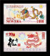 China Banknote Collection ，Fluorescent Banknote Commemorating The The Year Of The Loong In The New Era，UNC - China