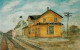 73057222 Santa_Barbara_California The Old Goleta Depot Kuenstlerkarte - Otros & Sin Clasificación