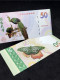 China Banknote Collection,National Color Heavenly Fragrance Peacock Fluorescent Commemorative Note，UNC - Cina