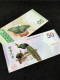 China Banknote Collection,National Color Heavenly Fragrance Peacock Fluorescent Commemorative Note，UNC - China