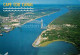 73048835 Cape Cod Mass. Buzzards Bay Boune Entrance Fliegeraufnahme  - Andere & Zonder Classificatie