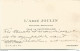 AO / Carte Publicitaire De Visite ANCIENNE / L'ABBE JOULIN Chanoine Honoraire Curé De SAINT-HILAIRE POITIERS - Cartes De Visite