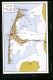 AK Sylt, Landkarte Der Insel Mit Dem Hindenburgdamm  - Carte Geografiche