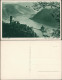 Kaub Panorama-Ansicht, Rhein Schiff Passiert Burg Und Pfalz 1910 - Kaub