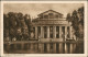 Stuttgart Theater, Landestheater, Park-Anlage, AK Ungelaufen 1920 - Stuttgart