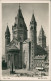 Ansichtskarte Mainz Dom, Lederhandlung-Geschäft, Marktplatz 1930 - Mainz
