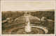Bad Oeynhausen Kurpark, Gesamtansicht, Park, Echtfoto-Postkarte 1925 - Bad Oeynhausen