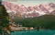 Garmisch-Partenkirchen Eibsee, Hotel, Alpen Panorama Mit Zugspitze 1910 - Garmisch-Partenkirchen