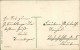 Ansichtskarte  Kleeblatt, Feder, Brief - Goldprägekarte 1910 Goldrand - Birthday