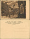 Ansichtskarte Heidelberg Künstlerkarte - Schlosshof 1927 - Heidelberg