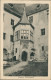 Ansichtskarte Füssen Hohes Schloss - Schlosshof 1934 - Fuessen