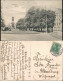 Ansichtskarte Karlsruhe Strassen Partie Kaiserplatz Mit Denkmal 1913 - Karlsruhe