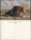 Ansichtskarte  Künstlerkarte Tiere - Hunde Primus-Postkarte 1920 - 1900-1949