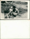 Foto  Junge Auf Dreirad Mit Vater 1950 Privatfoto - Portraits