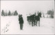 Pferdeschlitten/Pferdekutschen Im Winter - Pferde 1940 Privatfoto - Non Classificati