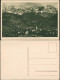 Garmisch-Partenkirchen Panorama-Ansicht, Alpen Bergkette Mit Dreitorspitze 1920 - Garmisch-Partenkirchen