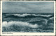 Postcard Henkenhagen Ustronie Morskie Wellengang 1928 - Pommern