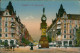 Frankfurt Am Main Kaiserstraße Strasse Partie Mit Denkmal, Häuser Reihe 1924 - Frankfurt A. Main