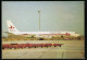 AK Flugzeug Boeing 707 Pelican Cargo G-BPAT Am Boden  - 1946-....: Ere Moderne