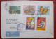 1996 Aljeria To Pakistan Cover With Butterfly Insects Faunna - Farfalle