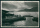 Varese Luino Lago Maggiore Battello PIEGHE Foto FG Cartolina KV9276 - Varese