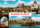 73930022 Breisach_Rhein Stadtpanorama Mit St. Stephansmuenster Frachtkahn Denkma - Breisach