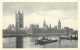 England London Houses Of Parliament Tugboat Coal Barge - Houses Of Parliament