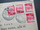 7.1949 Bizone Bauten MiF Nr. 85 (4) MeF Auf Auslandsbrief Übersee Mit Luftpost Köln Lindenthal - Denver Colorado USA - Brieven En Documenten
