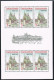 Czechoslovakia 2579a-2580a Sheets, MNH. Prague Castles:Presidential Palace Gate, - Unused Stamps
