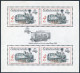 Czechoslovakia 2657b-2658b Sheets,MNH. PRAGA-1988.Postal Van,1924;Locomotive, - Neufs