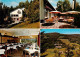 73928844 Hinterzarten Feuerwehrheim St Florian Gastraum Terrasse Panorama - Hinterzarten