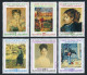 Bulgaria 3603-3608, 3609, MNH. Mi 3892-3897, Bl.214. French Impressionists, 1991 - Neufs
