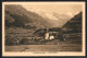 AK Frutigen, Talpanorama, Blick Auf Die Kirche An Der Lötschbergbahn  - Frutigen