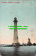 R484624 Eddystone Lighthouse. Plymouth. City Post Card. Serie C. 8. 1914 - World