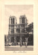 75-PARIS NOTRE DAME-N°4259-A/0145 - Notre-Dame De Paris