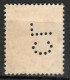 896	N°	517	Perforé	-	CL 205	-	CREDIT LYONNAIS - Used Stamps