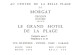 29-MORGAT CROZON LE GRAND HOTEL DE LA PLAGE-N° 4383-D/0227 - Morgat