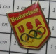 1618c Pin's Pins / Beau Et Rare / JEUX OLYMPIQUES / EQUIPE USA 88 CARBURE A LA BUDWEISER - Olympische Spiele