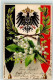 10672905 - Maiblumen  Verlag J.C. Schmidt  Wappen Eichenlaub  Maigloeckchen  Patriotik - Sonstige & Ohne Zuordnung