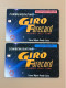 Singapore SMRT TransitLink Metro Train Subway Ticket Card, Commemorating Giro Farecard, Set Of 2 Used Cards - Singapur