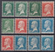 TIMBRE FRANCE SERIE PASTEUR COMPLETE N° 170/181 NEUVE ** GOMME SANS CHARNIERE - 1922-26 Pasteur