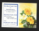 Calendrier 1982 Hemapurine Reclame Advertention Kalender Rose Flower Roos Bloem Htje - Petit Format : 1981-90