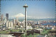 72375959 Seattle Space Needle And Mt. Rainier - Andere & Zonder Classificatie